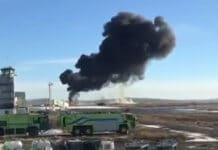 Se estrelló un Lear Jet en el aeropuerto de Río Grande y no hay sobrevivientes