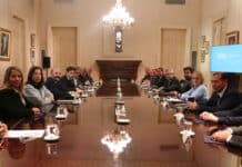 Melella se reúne con la liga de gobernadores en Buenos Aires