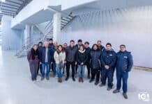 Trabajadores destacaron la obra en la planta potabilizadora de agua