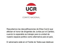 Pablo Blanco se sumó al repudio contra Carrió por sus “declaraciones agraviantes”