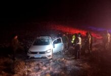 Fue a ver a La Mona a Ushuaia, chocó y aún no puede traer el auto