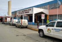 Se rompió un radiador y se inundó la Escuela 21