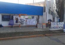 Organizaciones feministas se manifestaron por la situación de la Oficina de Género