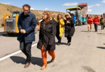 La gira en Tierra del Fuego del Ministro de Obras Públicas Gabriel Katopodis