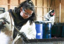 El IPV retomó las obras de las escaleras de emergencia en Río Grande