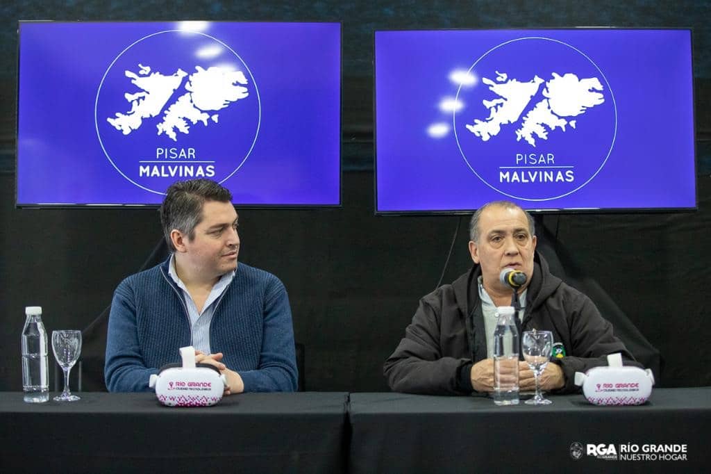 Quedó inaugurada la experiencia de realidad virtual “Pisar Malvinas”