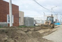 Comenzó la obra de cloacas en el barrio Vapor Amadeo
