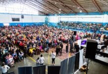 Casi 2 mil vecinas disfrutaron del Bingo del Día de la Madre en Río Grande