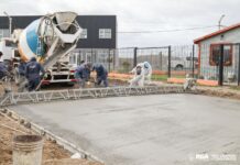 Más calles pavimentadas en el barrio Chacra XI