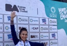 Natalí Rolón obtuvo Medalla de Bronce en los World Skate Games