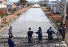 Siguen las refacciones en las calles de Río Grande