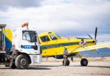 Se arrojaron 150 mil litros de agua en un día en la zona del incendio