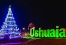 En Ushuaia se prende el Árbol de Navidad con espectáculos musicales