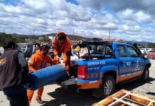 El Municipio de Río Grande trabaja con maquinaria, insumos y personal en la zona del incendio