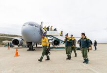 Relevaron a 30 brigadistas y se sumaron 20 más