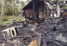 Hicieron fuego en La Rinconada y se les prendió fuego la casa