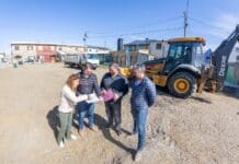 Perez supervisó los trabajos en Intevu X