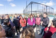 Recorrida por las obras del RENABAP en la zona sur de Río Grande