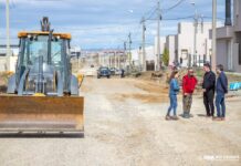 Comenzó la pavimentación en Vuelta de Obligado