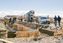 Avanza la obra de la nueva planta cloacal para la zona norte