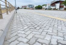 Modernizan las veredas del Paseo Costero