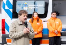 “La salud en Tierra del Fuego está de pie”