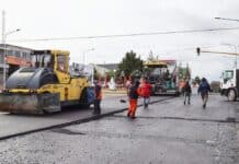 Continúa la modernización de la Avenida San Martín