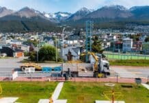 Mejoran iluminación en espacios comunitarios de Ushuaia