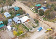 Comenzó el saneamiento pluvial en Tolhuin