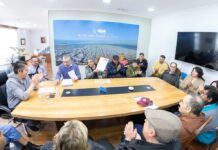 Adjudicaron tierras a productores de APYMEMA