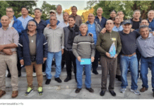 Veteranos de guerra viajan hacia Malvinas
