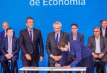 Melella firmó la inclusión de Tierra del Fuego al Plan Integral Argentina Irrigada
