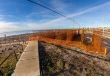 Comenzó la segunda etapa de la construcción del Muro Costero