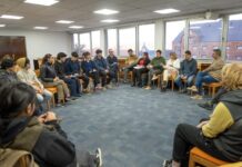 Gobierno recibió a estudiantes del Polivalente y Olga B. de Arko