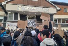 Alumnos de colegios secundarios de Ushuaia reclaman mejoras edilicias