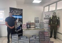 Incautaron 3 mil cajas de cigarrillos en San Sebastián