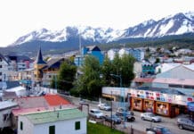 El centro de Ushuaia paralizado por un apagón