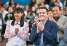 Perez participó del acto por el 50° Aniversario de la Escuela Provincial N° 7 “Abrazo de Maipú”