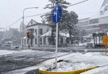 Mañana volvería la nieve a Ushuaia