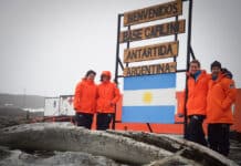 En la Base Esperanza se registraron máximas superiores a los 18 grados