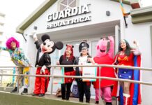 Entregaron presentes a niñas y niños en Centro de Salud