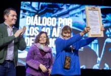 “Seguimos de pie y vamos a seguir estando por las y los jóvenes”