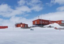 La Base Petrel en el congelador