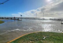 Hasta cuando continúa la marea alta en Río Grande