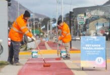 Embellecen espacios públicos en Ushuaia