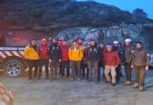 La Comisión de Rescate de Ushuaia encontró a una joven extraviada en Estancia Tunel