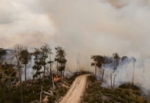 “El riesgo de hacer fuego hoy en Río Grande es enorme”