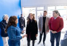 Melella y Tolosa Paz recorrieron el Centro de Desarrollo Infantil de Ushuaia y Tolhuin