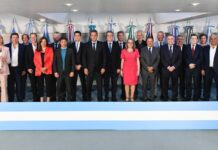 Melella participó de la reunión de gobernadores con Sergio Massa