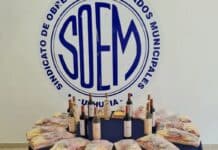 Afiliados de SOEM pueden retirar su tabla de fiambres en Ushuaia